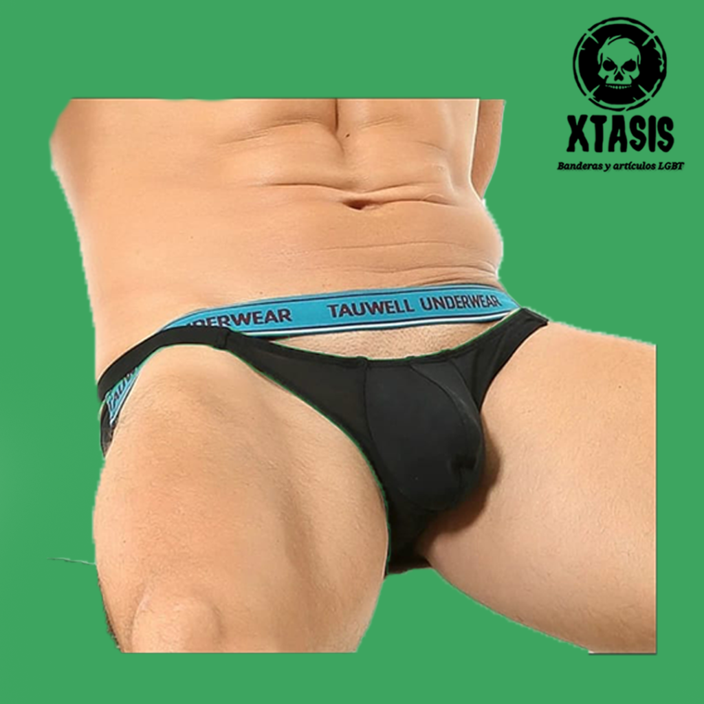 Suspensorio Negro con Liga para Hombre | Jockstrap