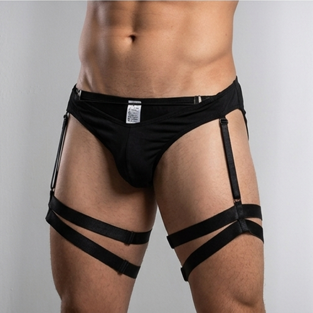 Tanga con liguero | Jockstrap