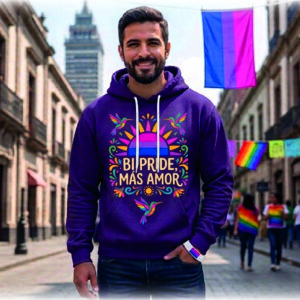 Sudadera de la Comunidad Bisexual | Sudadera Pride Bisexual